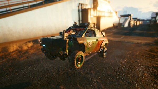 Любимейшая машинка - Гекон! Cyberpunk 2077