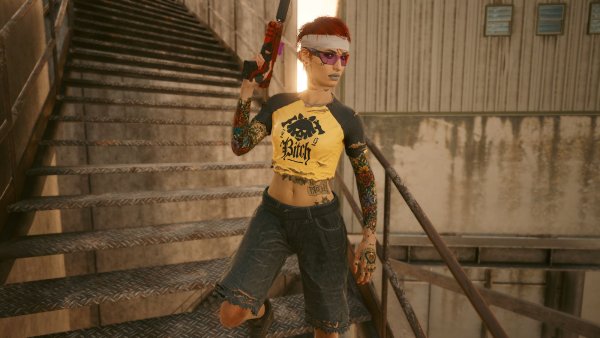 Шорты самое - то.. Cyberpunk 2077