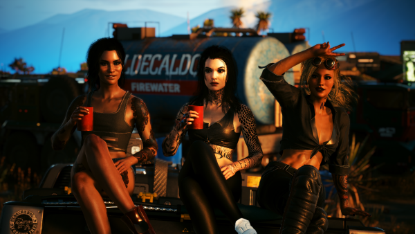 Обновлённые и радостные Панам, Джуди и Ви.