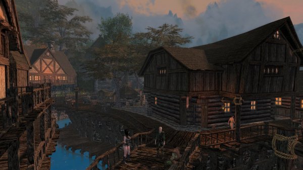 Вечерний Рифтен.. Skyrim SE (сборка 11)