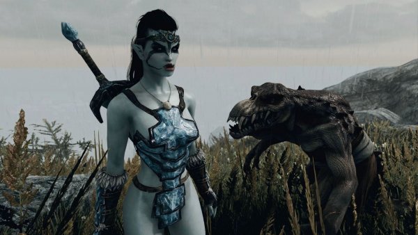 Мирроя и даэдрот.. SKYRIM AE (сборка 10)