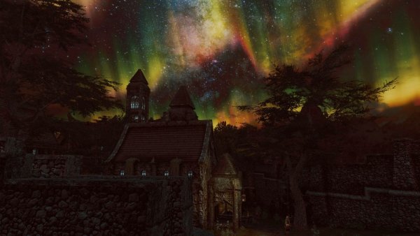 Ночь над Солитьюдом.. Skyrim SE (сборка 11)