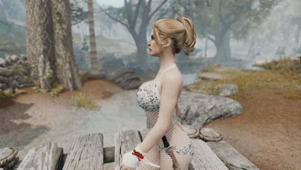 Девица через реку.. Skyrim SE (сборка 11)