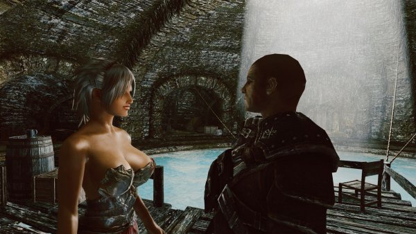 Настя: научи меня скрытности. Skyrim SE (сборка 11)