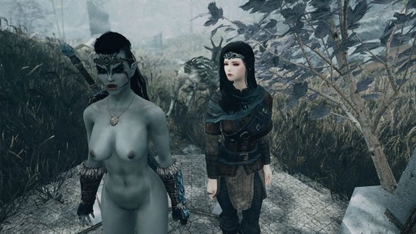 Мирроя и Серана.. SKYRIM AE (сборка 10)