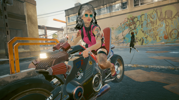 Ви на байке.