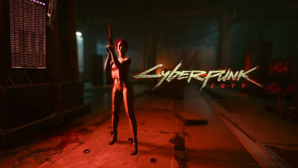 Одна из моих обложек на Cyberpunk 2077