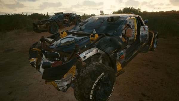 После гонки.. Cyberpunk 2077