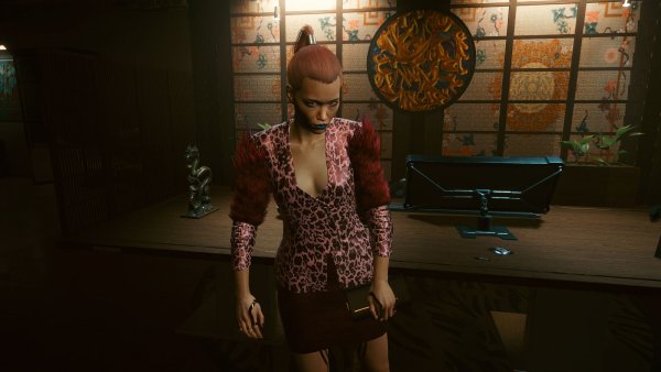 Стервозная девка.. Cyberpunk 2077