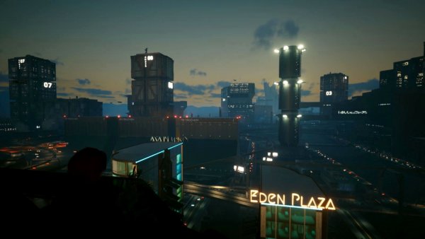 Ночной Найт-сити.. Cyberpunk 2077