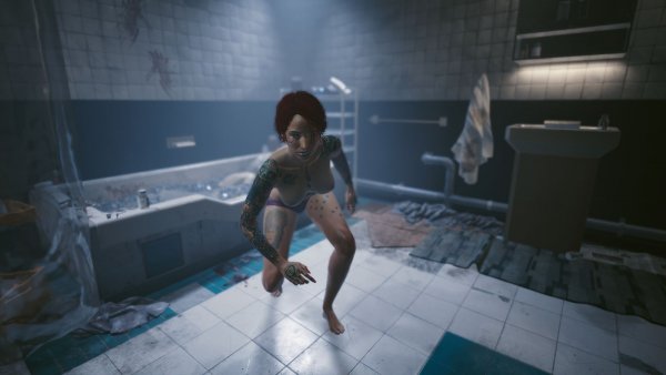 Ви попала.. Тепрь выбирается. Cyberpunk 2077