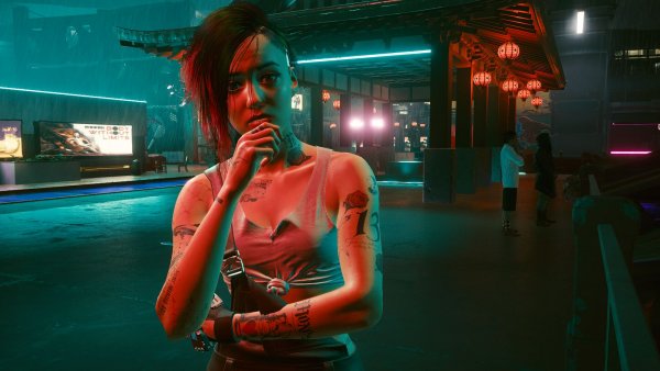 Гркстняшка Джуди.. Cyberpunk 2077