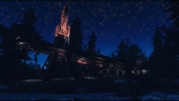 В ночи.. Fallout-4 (Сборка 7.5)