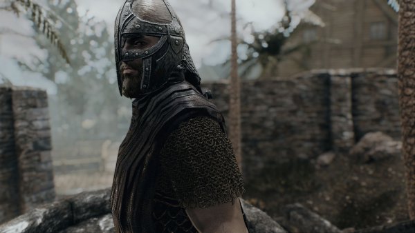 Стражник в городе.. Skyrim SE (Тропики 7.0)