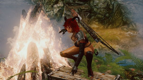 В пещере.. Skyrim SE (сборка 11)