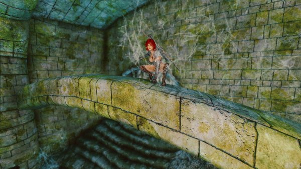 В нордской гробнице.. Skyrim SE (сборка 11)