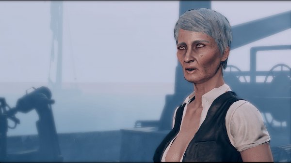 Старшая по пристани на Фар Харборе..