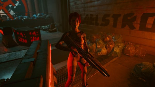 У костра.. Cyberpunk 2077