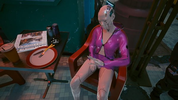 Пластиковая кукла.. Cyberpunk 2077 глазами Windfire