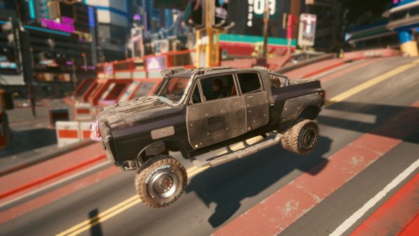 Летим.. Cyberpunk 2077