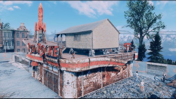 Одно из поселений в Кр.Ракете.. Poselenia Windfire