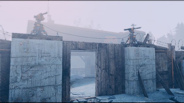 Вход в поселение Масс Фьюжн.. Fallout-4