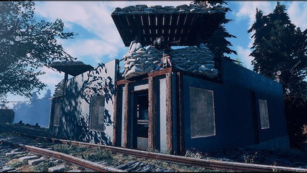 Поселение на ЖД станции.. Poselenia Windfire