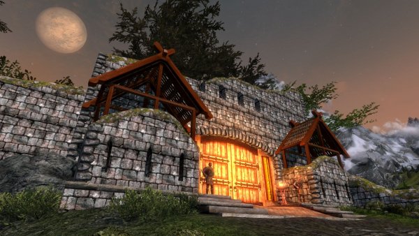 Врата Вайтрана.. Skyrim LE тестовое