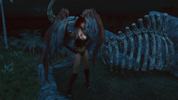 Суккуба средь костей.. Skyrim SE (сборка 11)