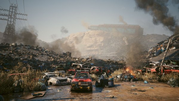 Помойка техногенного мира.. Cyberpunk 2077 глазами Windfire