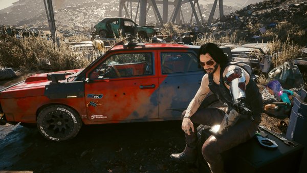 Ви с Джони отдали машину Лане.. Cyberpunk 2077 глазами Windfire