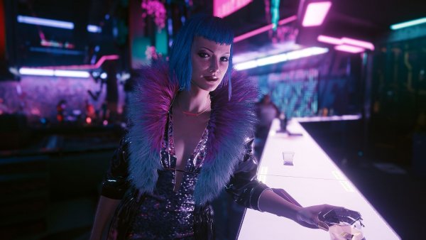 ЭВЕЛИН, элитная кукла.. Cyberpunk 2077 глазами Windfire
