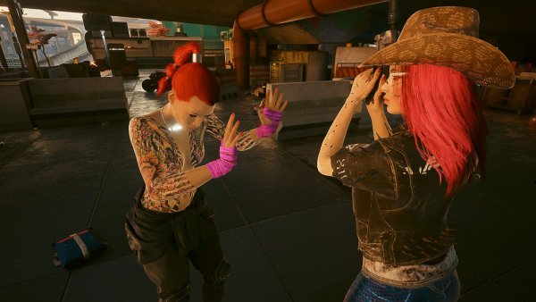 Беседа с Тигриными когтями.. Cyberpunk 2077