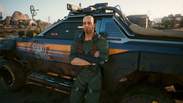 Митч.. Cyberpunk 2077 глазами Windfire