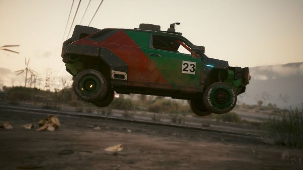Отрыв колес.. Cyberpunk 2077