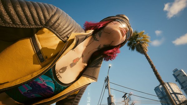 Небо.. Cyberpunk 2077 глазами Windfire