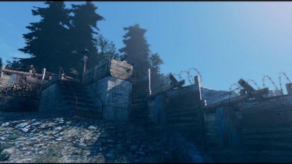 Охранная вышка.. Poselenia Windfire Fallout-4