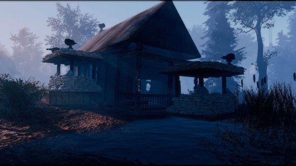 Домик на болотах. (не ваниль!) Poselenia Windfire Fallout-4