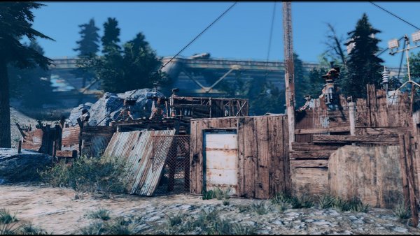 Единственный вход в ф.Зимонджу. Poselenia Windfire Fallout-4