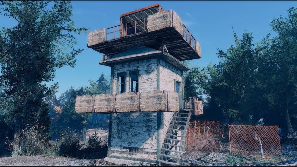 Домик при огродах.. Poselenia Windfire Fallout-4