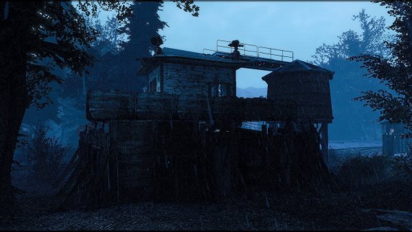 Железно-дорожное депо.. Poselenia Windfire Fallout-4