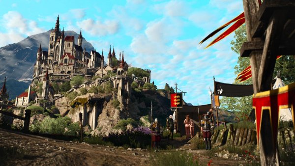 Пейзажи и архитектура Туссента.. Ведьмак III