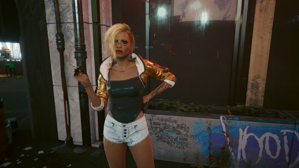 Вудуистка.. Cyberpunk 2077 глазами Windfire