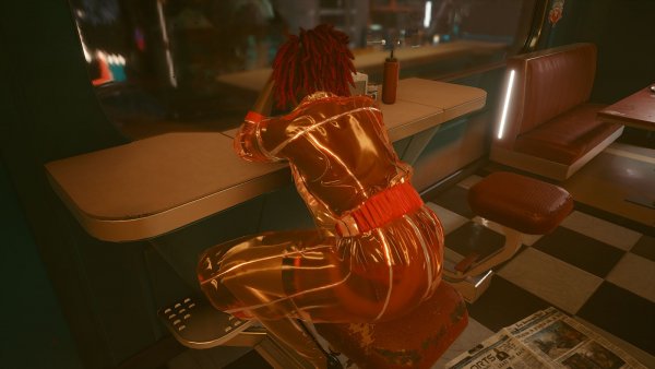 В баре.. Cyberpunk 2077 глазами Windfire