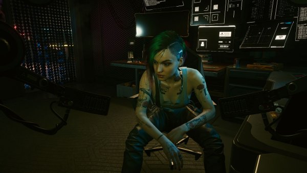 Джуди.. Cyberpunk 2077 глазами Windfire