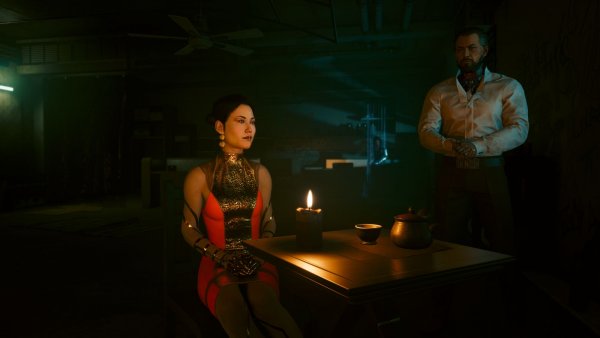 Принцесса и Текамуро.. Cyberpunk 2077 глазами Windfire