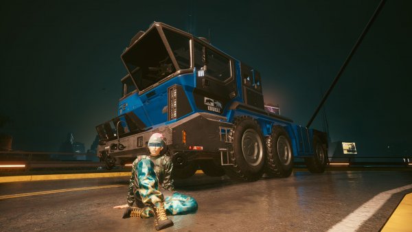 Cyberpunk 2077 глазами Windfire