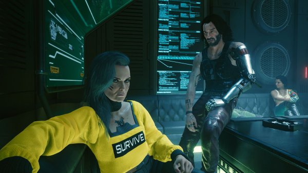 Бестия и Джони.. Cyberpunk 2077 глазами Windfire