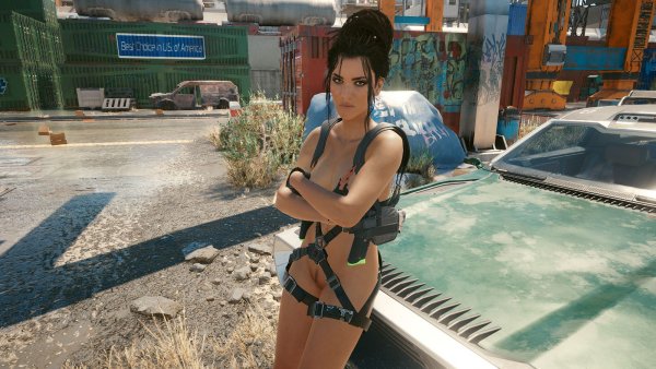 Panam.. Cyberpunk 2077 глазами Windfire