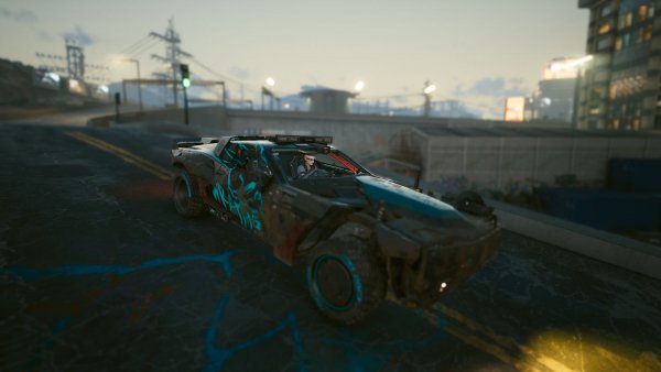 Cyberpunk 2077 глазами Windfire